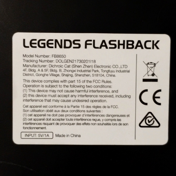 Legends Flashback Video Game Console - Picture 2 of 3